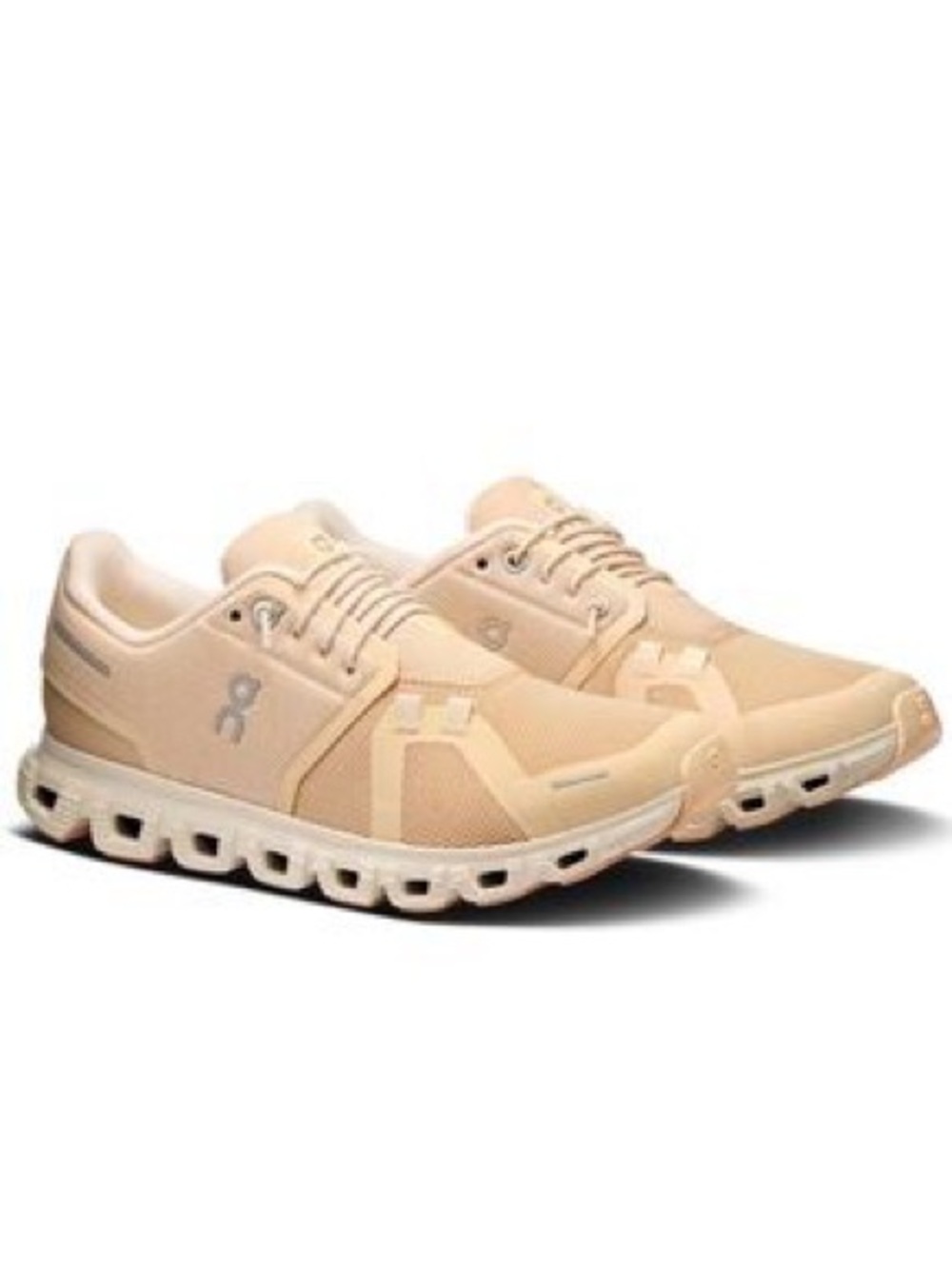 On Cloud Running Women's Cloud Running Sneakers in Light Beige - 11